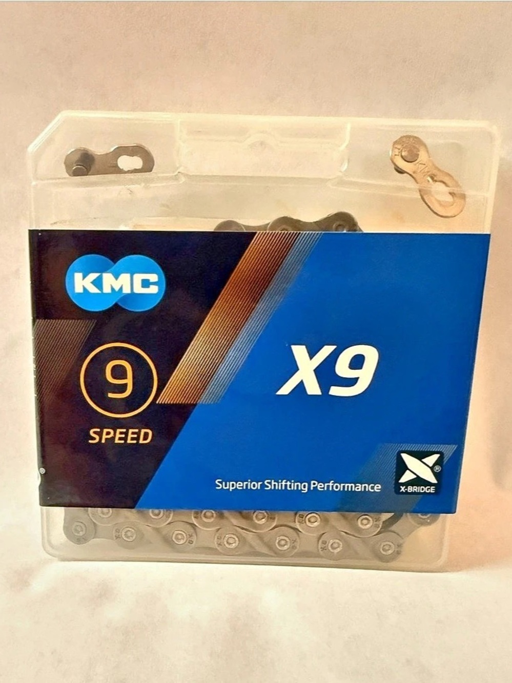 KMC X9 9-Speed Bicycle Chain NWT